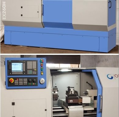 KONIX OLYMIC FLAT BED CNC LATHE